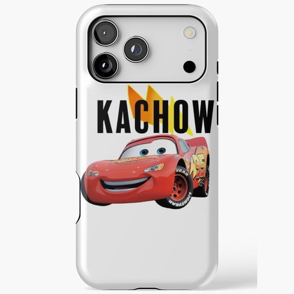 Kachow Lightning Sticker Art iPhone Case 17 16 15 14 13 12 11 Pro Max