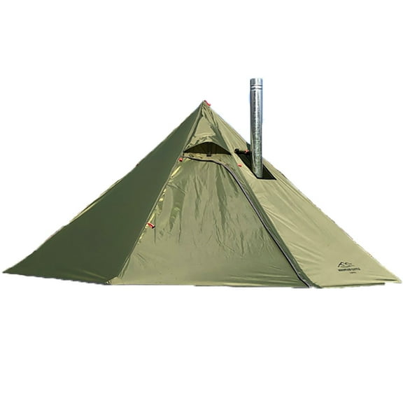 Kadahis 3 Person Backpacking Tent with Fire Retardant Stove Jack