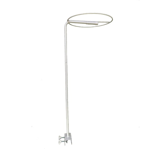 Kadahis Crib Canopy Holder Mosquito Net Stand Holder Set Metal Adjustable Clip-On Stand Bracket for Rack Mosquito Net Accessories Easy Installation Height