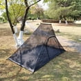 thumbnail image 1 of Kadahis Mosquito Net with Bottom for Camping Bed Compact and Ultra-Light for Travel Outdoor Lightweight Mesh for 2 Person (Black), 1 of 5