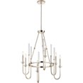 thumbnail image 1 of Kadas 6-Light Traditional Chandelier in Polished Nickel, 1 of 6