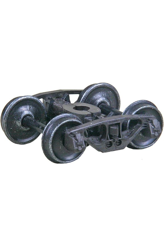 1568 HO Scale National Type B-1 50-Ton Self-Centering HGC Trucks -- Code 88 (.088") 33" Smooth-Back RP-25 Wheels 1 Pair