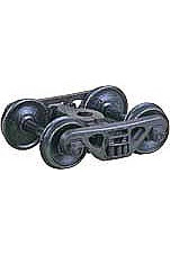 1569 HO Scale A.S.F.(R) 100-Ton Roller Bearing Self-Centering HGC Trucks -- Code 88 (.088") 36" Smooth-Back RP-25 Wheels 1 Pair