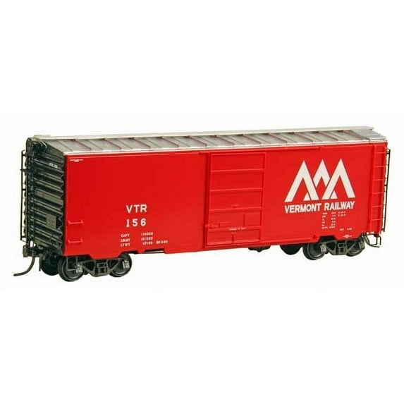 Kadee 4930 HO Vermont Railway 40' PS-1 Boxcar with 7' Door #156