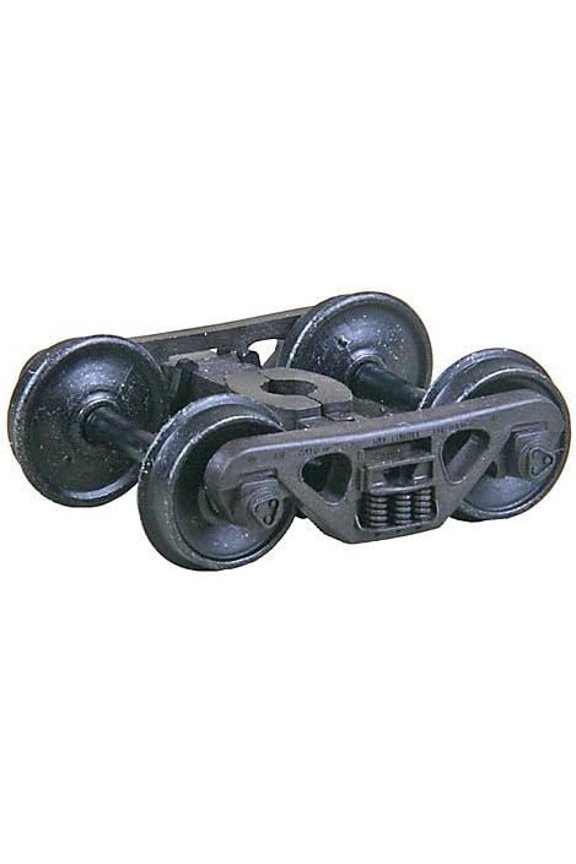 569 HO Scale A.S.F.(R) 100-Ton Roller Bearing Self-Centering HGC Trucks -- Code 110 (.110") 36" Smooth-Back RP-25 Wheels 1 Pair