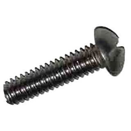 Kadee HO Scale #400 Metal Roundhead Coupler Box Screws 0-48 x 1/8" (24-Pack)