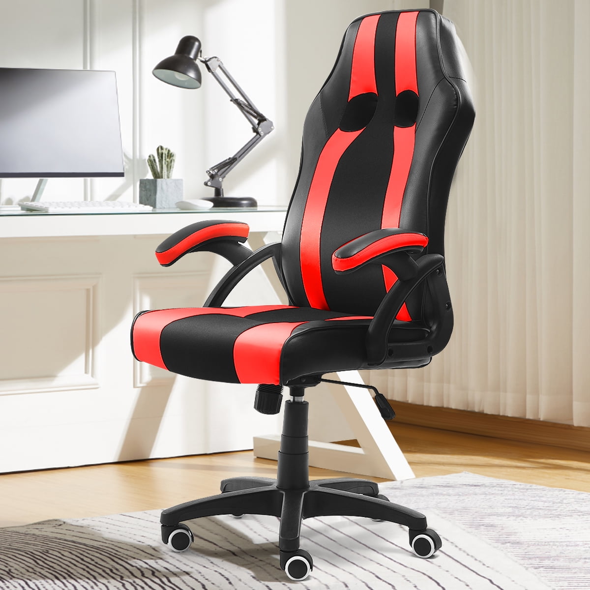 PU Leather Racing Style Gaming Chair Executive High Back Office