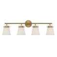 thumbnail image 1 of Kaden 4-Light Bathroom Vanity Light in Warm Brass, 1 of 5