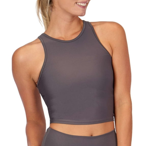 Kadi Women's Contrast Zigzag Bra, Shadow, Small