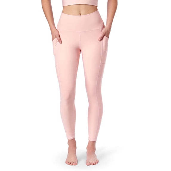 Kadi Women's Geo Legging with Pockets, Pearl Pink, X-Large
