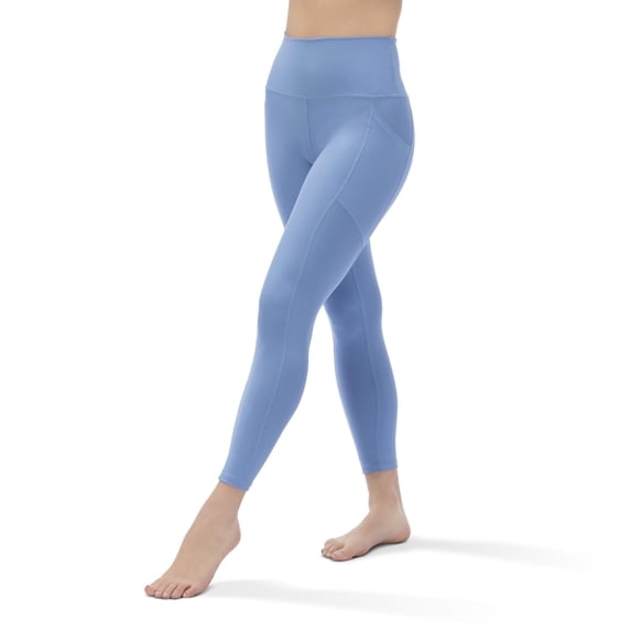 Kadi Women's Geo Legging with Pockets, Sky, X-Large