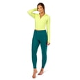 thumbnail image 1 of Kadi Women's Geo Legging with Pockets, Teal, X-Small, 1 of 6