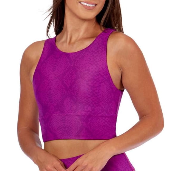 Kadi Women's Opal Bra, Tonal Snake - Rosebud, Large