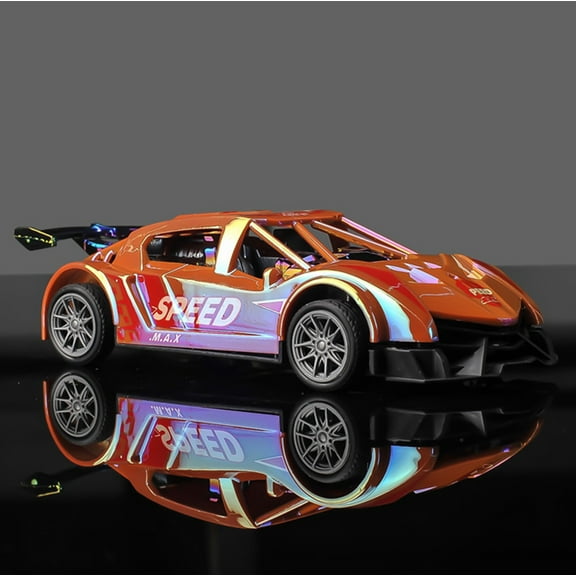 Kadlawus Under $5 ! Racing Car Toy Inertial Sports Model for Children Boys Girls Play Collection Gift Idea Cool Vehicle Action Fun Realistic Driving Experience