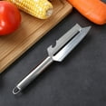 thumbnail image 1 of Kadlawus Under $5 ! Stainless Steel Fruit Knife Multifunctional Peeling Slicing Tool Kitchen Gadget With Bottle Opener Vegetable Peeler Food Prep Utensil For Cooking, 1 of 6
