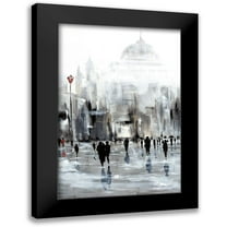 Kadmiri, Aziz 11x14 Black Modern Framed Museum Art Print Titled - Grand Ville II