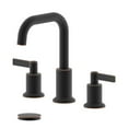 thumbnail image 1 of Kadoma Double Handle Widespread Bathroom Faucet with Drain, Oil Rubbed Bronze, 1 of 1