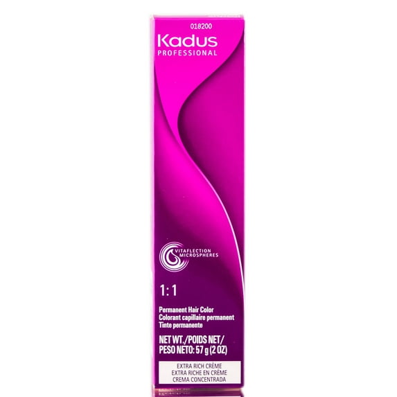 Kadus Professional Permanent Hair Color (2 oz) - 6A Dark Blonde Ash