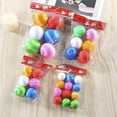 thumbnail image 1 of Kadxy Satin Ball Christmas Decorations Multicolor Christmas Tree Hanging Color Ball Christmas Color Foam Ball(4), 1 of 6
