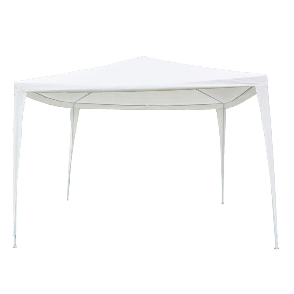 Kadyn 10' x 10' Canopy Tent, Waterproof Durable Tent with Spiral Tubes, No Surrounding Cloth, Outdoor Canopies for Wedding, White