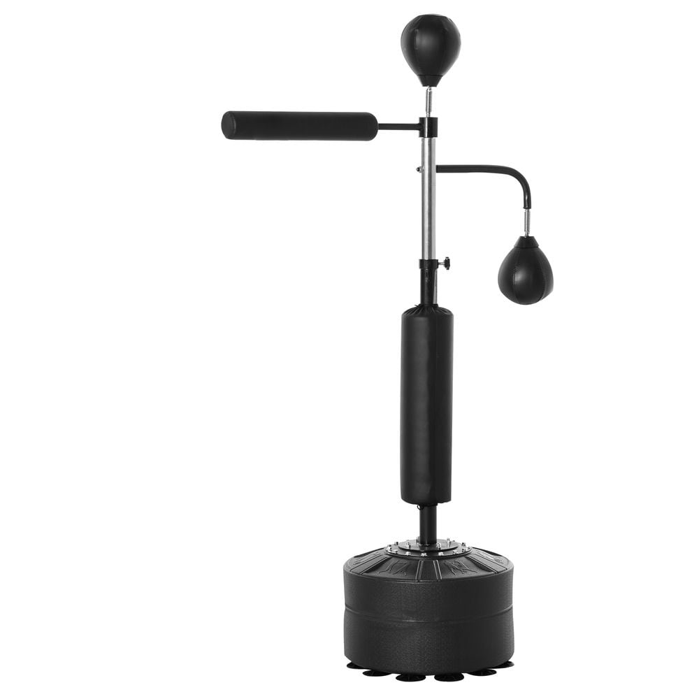 Kadyn 3-in-1 Boxing Bag Freestanding Punching Bag with 2 Speed Bag, 360° Relax Bar, Reflex Bag, Adjustable Height