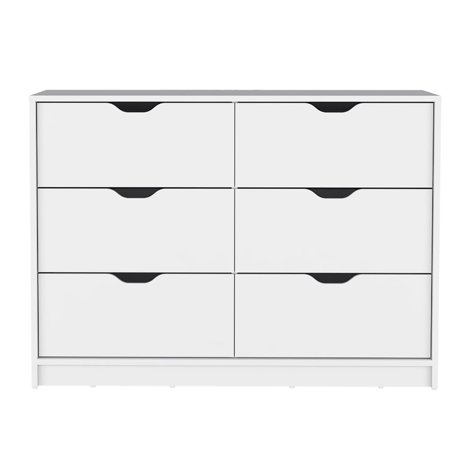 Kadyn 4 Drawers Dresser with 2 Cabinets, White Nursery Dresser for Living Room, Storage Cabinet, 42.20"W Chest of Drawers Kadyn 4 Drawers Dresser with 2 Cabinets, White Nursery Dresser for Living Room, Storage Cabinet, 42.20"W Chest of Drawers