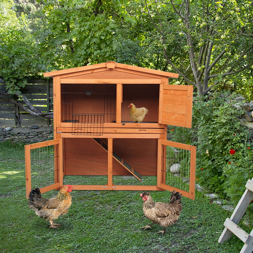Kadyn 40" Triangle Roof Waterproof Wooden Rabbit Cage for Rabbits, Chickens, Ducks and moreA-frame Pet Cage, Wooden House Rabbit Cage, Rabbit Cage Pet Cage Kadyn 40" Triangle Roof Waterproof Wooden Rabbit Cage for Rabbits, Chickens, Ducks and moreA-frame Pet Cage, Wooden House Rabbit Cage, Rabbit Cage Pet Cage