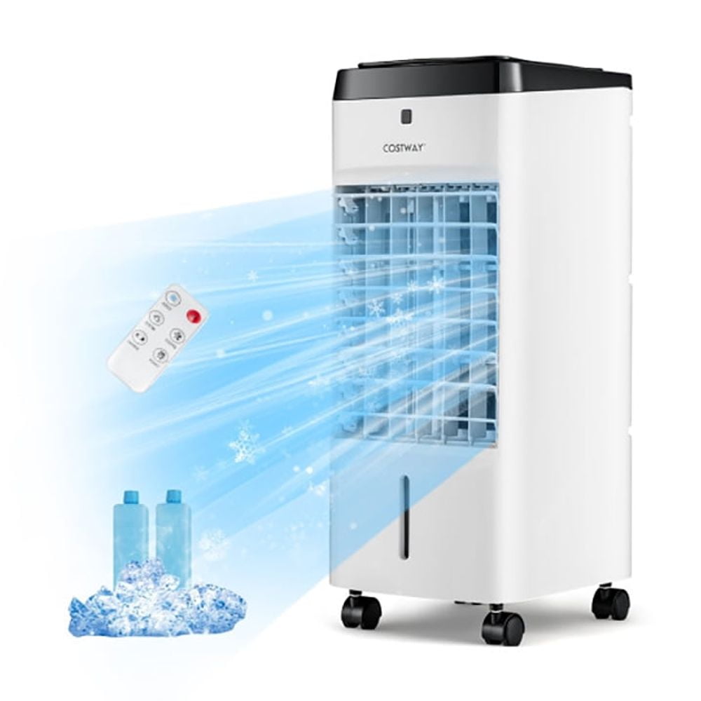 Kadyn Air Conditioner,Portable Stand Air Conditioner,AC,Air Coolers,3-in-1 Evaporative Air Cooler with 4 Modes-White