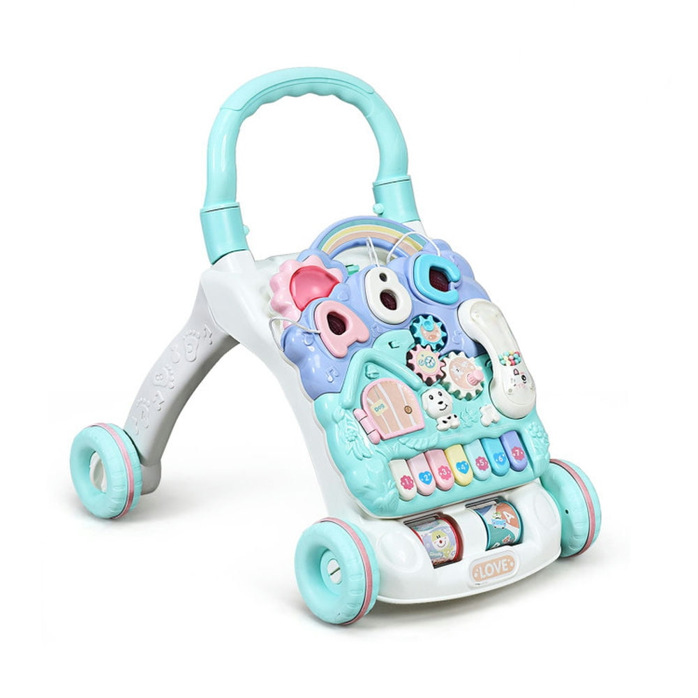 Kadyn Baby Learning Walker, Baby Walker, Baby Activity Walker,Baby Sit-to-Stand Learning Walker Toddler Musical Toy