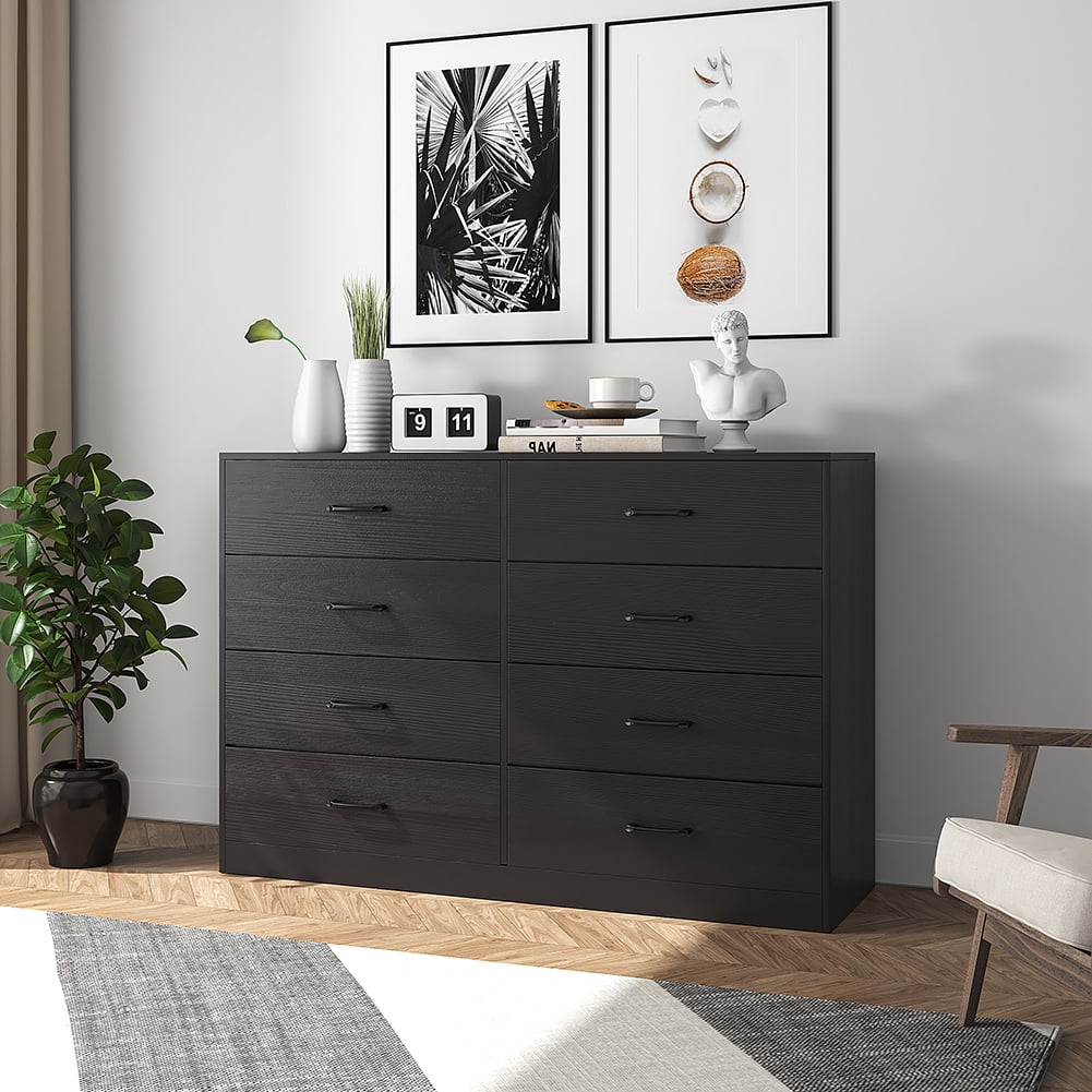Kadyn Bedroom Dresser, 8 Drawer Closet Storage, Sturdy Storage Tower, Easy Pull-Out Organizer, Closet Storage
