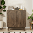 thumbnail image 1 of Kadyn Buffet Cabinet, Sideboard Cabinet,Sideboard Buffet Cabinet With Storage, Carved 2 Door Sideboard Cabinet for Living Room,Kitchen, 1 of 10