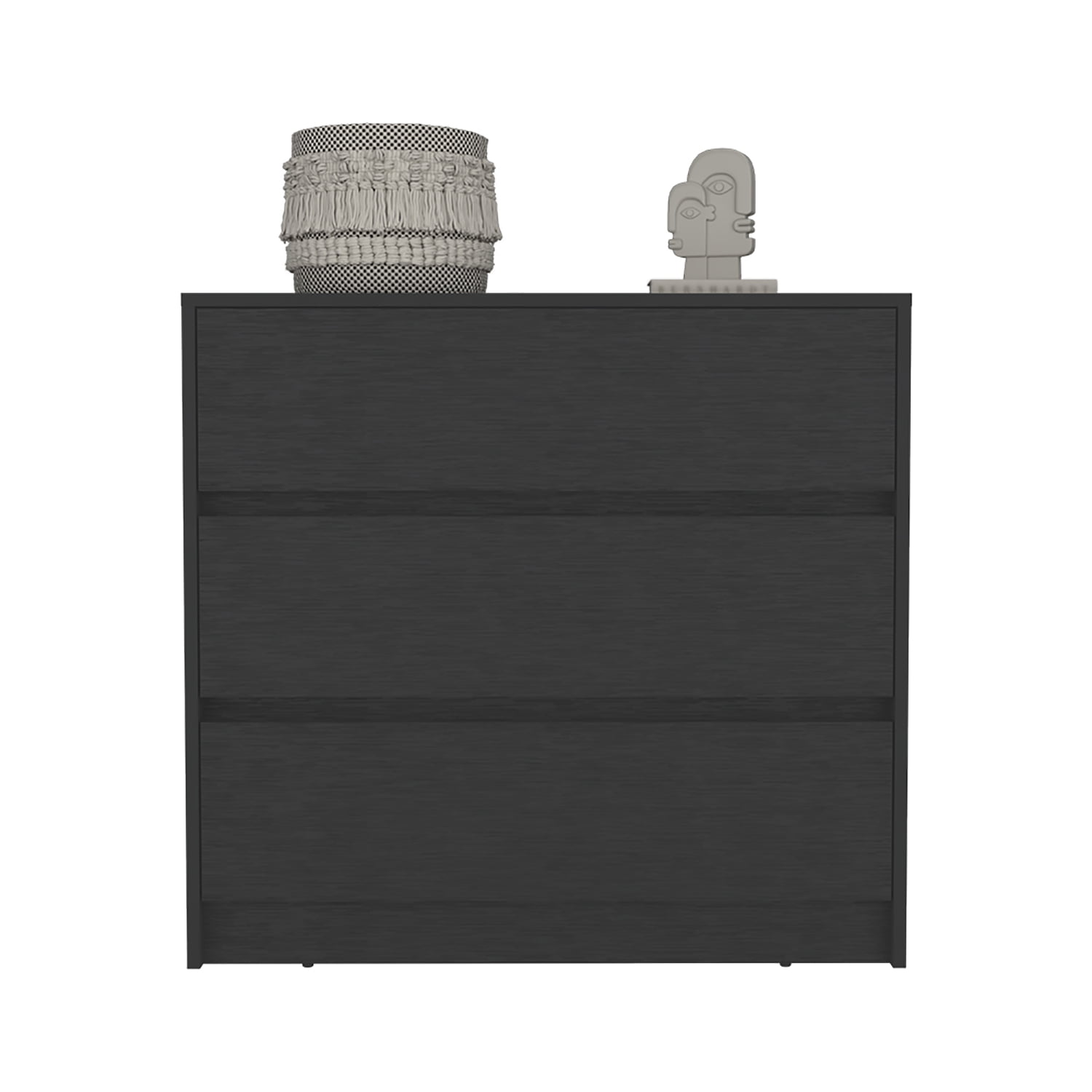 Kadyn Chest of Drawers, Nightstand with Three Drawers, Black Storage Cabinet for Living Room Kadyn Chest of Drawers, Nightstand with Three Drawers, Black Storage Cabinet for Living Room