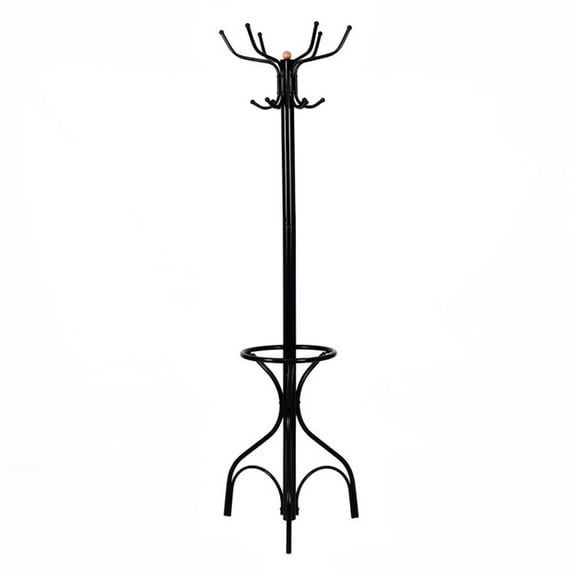 Kadyn Coat and Hat Hanger Organizer Rack,Coat Rack,Coat Stand,Coat Hanger Tree,Vintage Metal Coat Hat Tree Stand Clothes Hanger