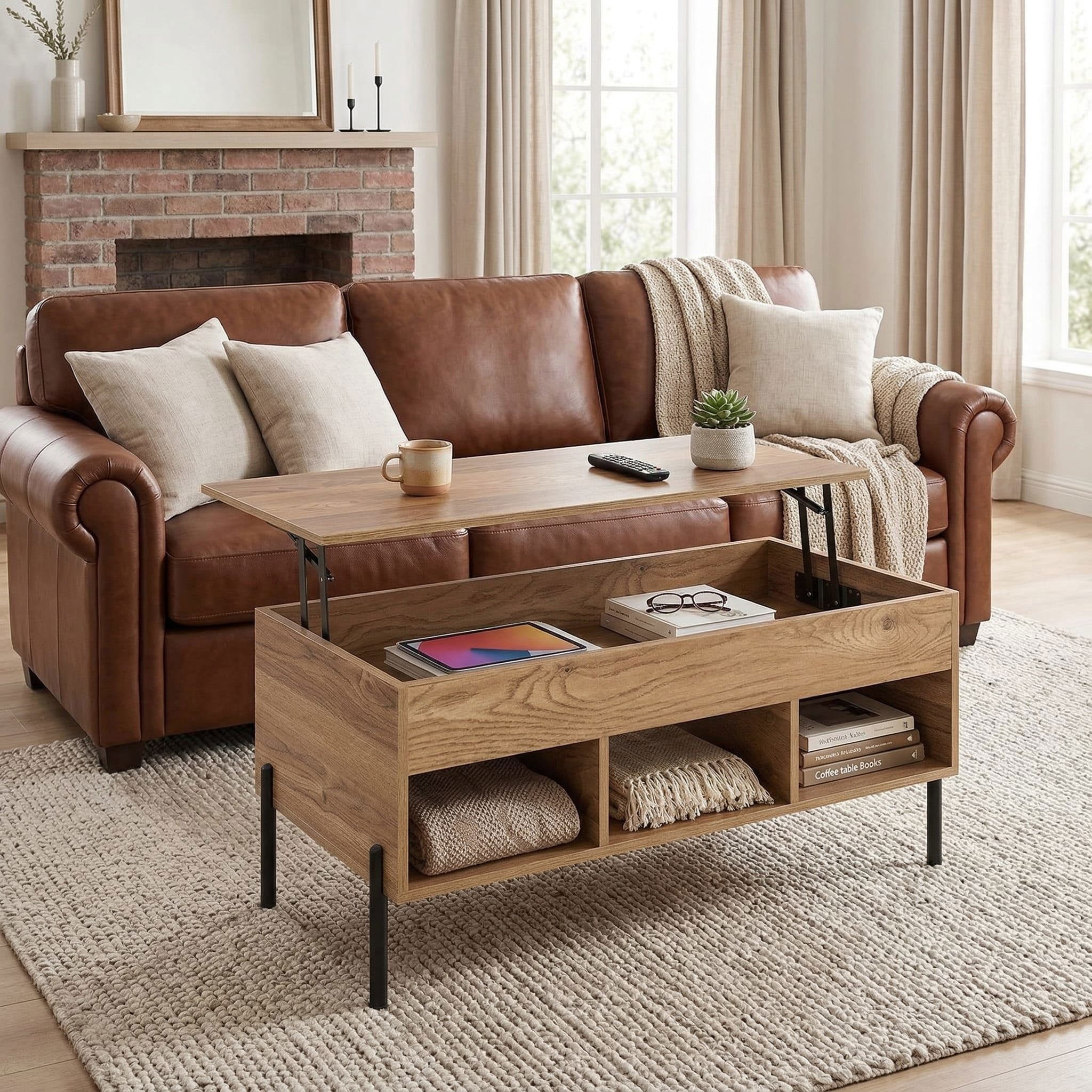Tae Table Kadyn Cocktail Tea Table,Coffee Table,Sofa Table Tea Table,Living Room ...