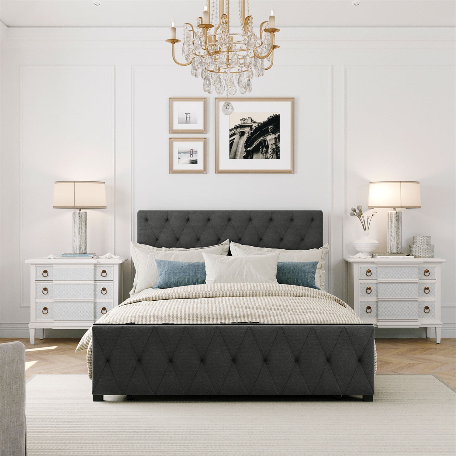 Kadyn Full Bed Frame Heavy Duty, Metal Platform Bed Frame, Sturdy Steel Frame, Support Up to 400lbs, No Box Spring Needed, Noise-free, Easy Assembly, Gray&Full Kadyn Full Bed Frame Heavy Duty, Metal Platform Bed Frame, Sturdy Steel Frame, Support Up to 400lbs, No Box Spring Needed, Noise-free, Easy Assembly, Gray&Full
