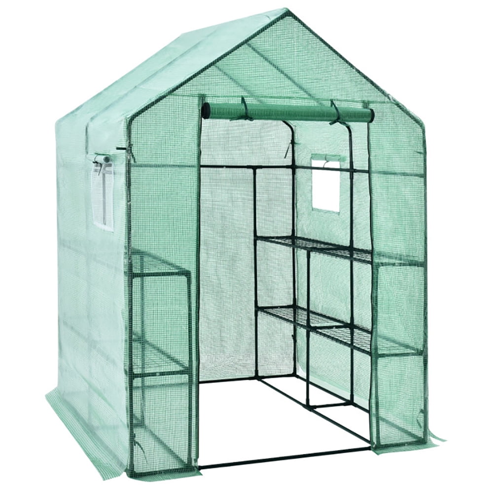 Kadyn Greenhouses for Outdoors, Walk in Green Houses, Planting Base,Walk-in Greenhouse 56 x 56 x 77 Inch Gardening with Observation Windows Kadyn Greenhouses for Outdoors, Walk in Green Houses, Planting Base,Walk-in Greenhouse 56 x 56 x 77 Inch Gardening with Observation Windows