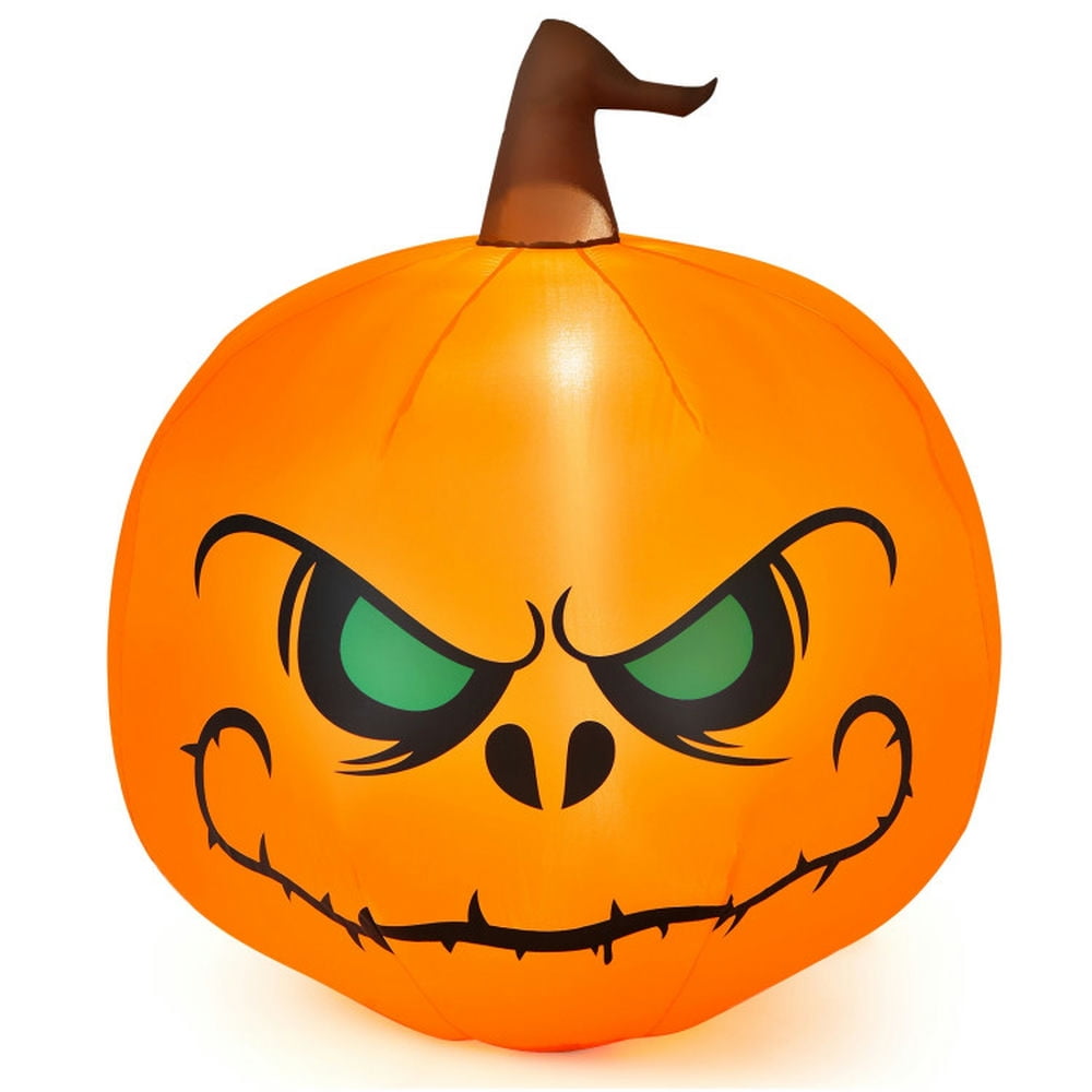 Kadyn Halloween Inflatables Decorations, Halloween Blow Ups Decorations,4 Feet Halloween Inflatable Pumpkin with Build-in LED Light Kadyn Halloween Inflatables Decorations, Halloween Blow Ups Decorations,4 Feet Halloween Inflatable Pumpkin with Build-in LED Light