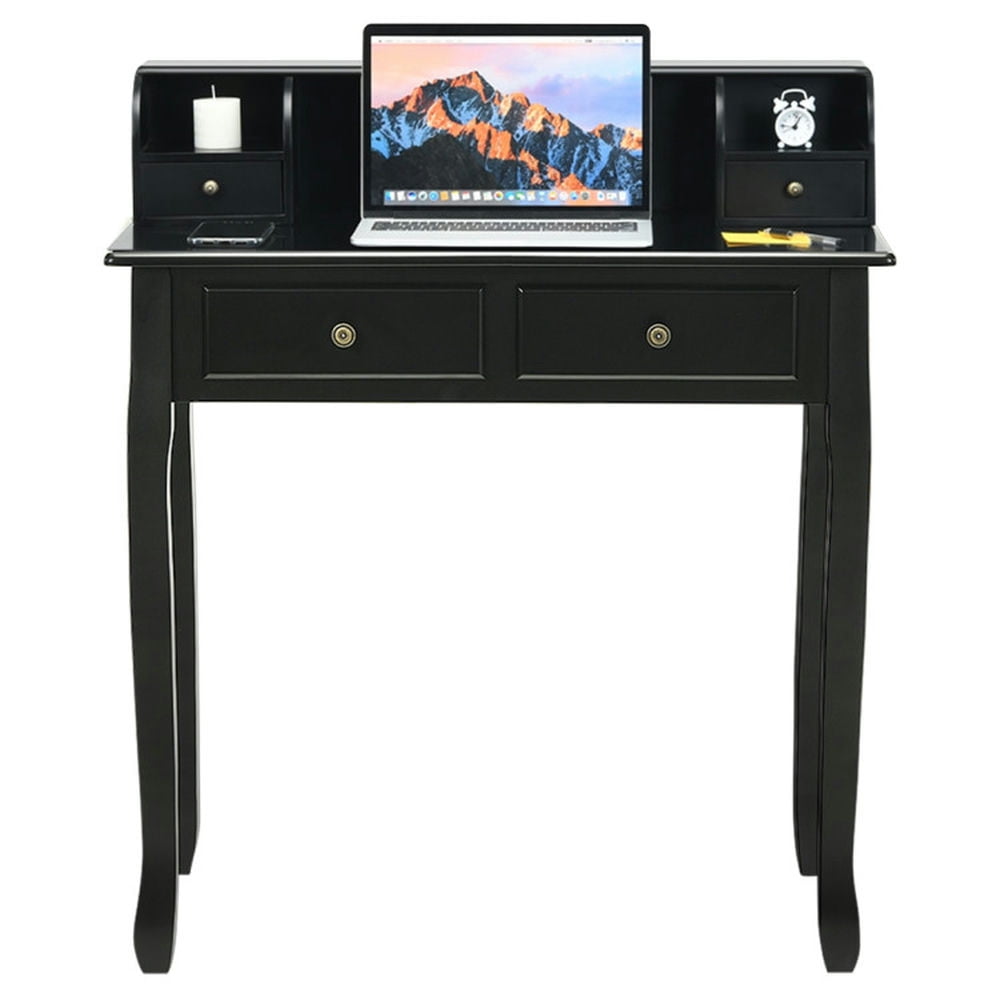 Computer Vanity Desk Kadyn Home Office Writing Desk, Executive Desk,Computer Workstation ...