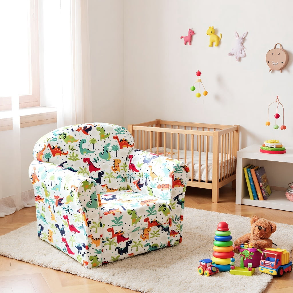 Kadyn Kids Couch Sofa,Toddler Couch, Kids Reading Baby Chair,Household Toddler Furnishings Children Armrest Cute Lovely Single Sofa