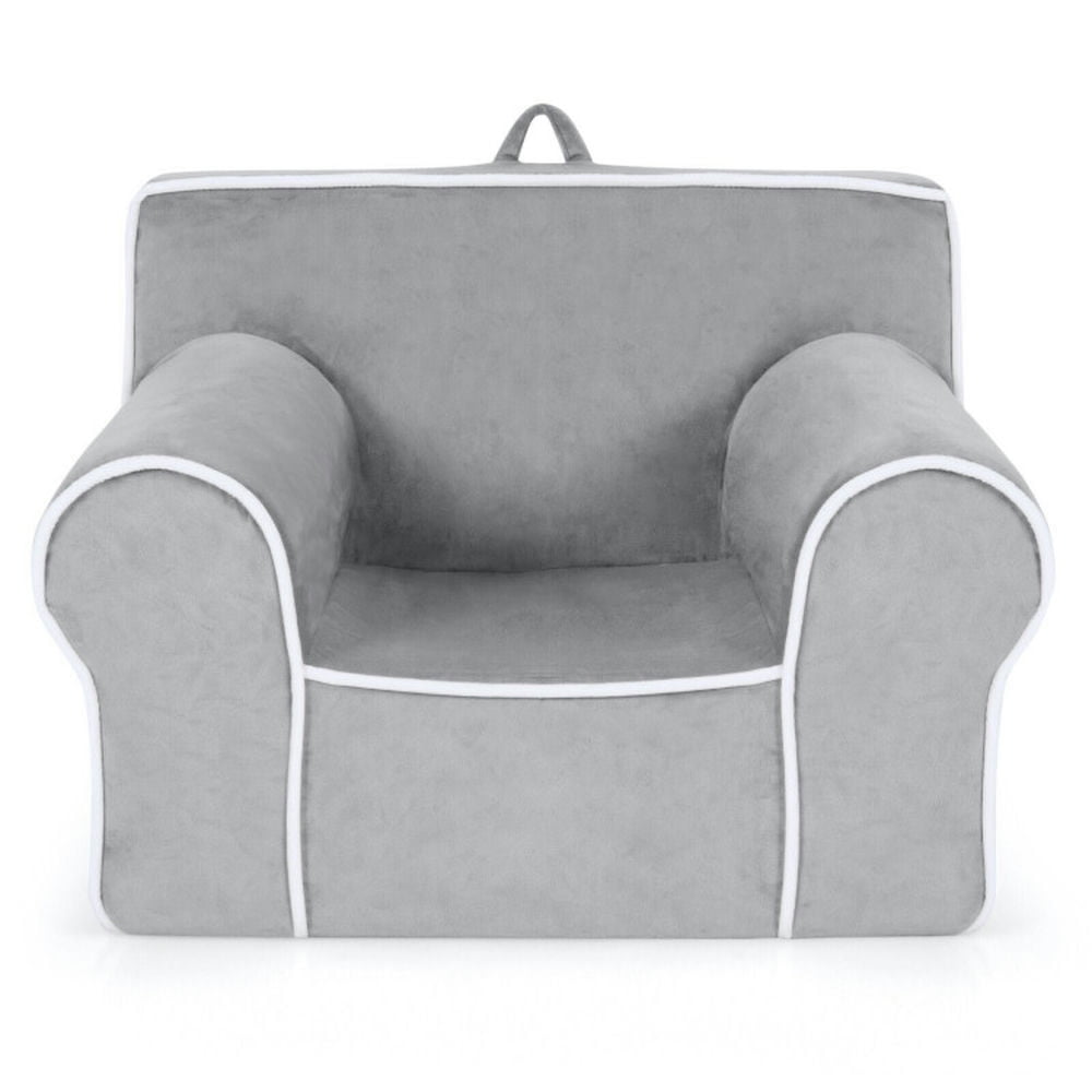 Kadyn Kids Couch Sofa,Toddler Couch, Kids Reading Baby Chair,Upholstered Kids Sofa with Velvet Fabric and High-Quality Sponge-Gray Kadyn Kids Couch Sofa,Toddler Couch, Kids Reading Baby Chair,Upholstered Kids Sofa with Velvet Fabric and High-Quality Sponge-Gray