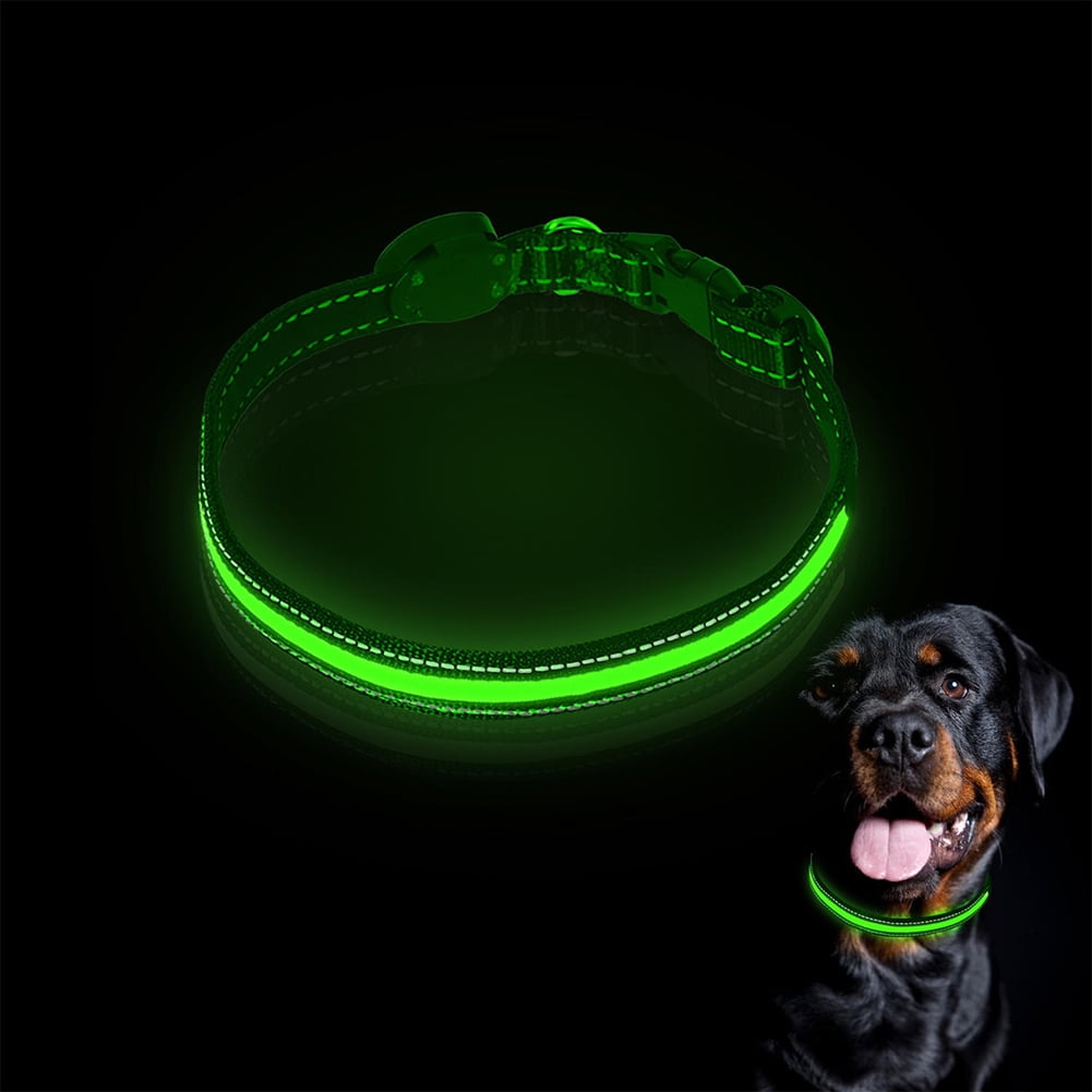 Kadyn LED Light Up Dog Collar, Dog Collar, Glowing Night Walking Light Dog Collar for Pet Night Walking – Rechargeable Dog Necklace– Weatherproof Puppy Collar, L Red Kadyn LED Light Up Dog Collar, Dog Collar, Glowing Night Walking Light Dog Collar for Pet Night Walking – Rechargeable Dog Necklace– Weatherproof Puppy Collar, L Red
