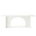 thumbnail image 1 of Kadyn Modern Dining Table, 63" Large Rectangle Kitchen Table for 4-6 People,White, 1 of 4