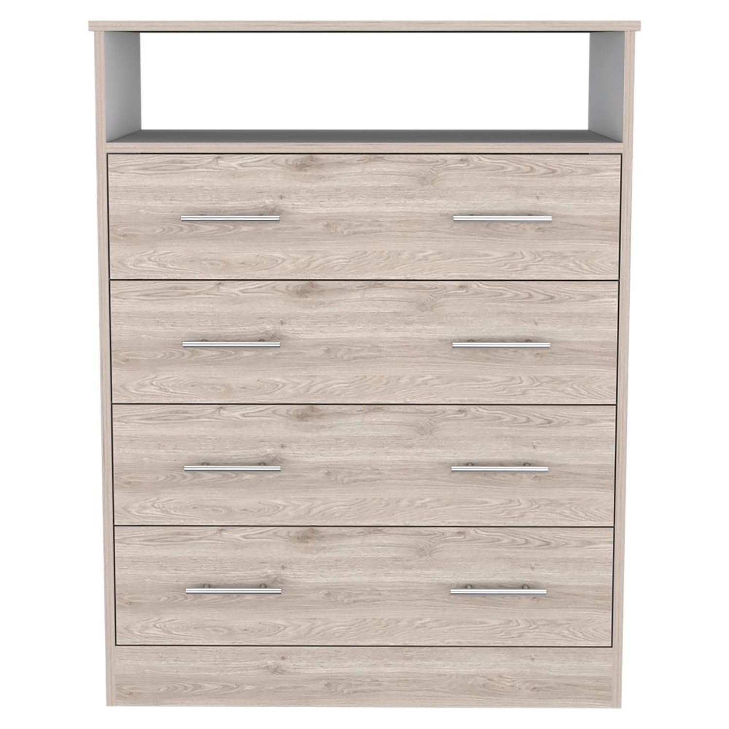 Kadyn Nursery Dresser, Chest of Drawers with 4 Drawer and One Open Shelf , Storage Cabinet for Bedroom, Light Gray Nightstand Kadyn Nursery Dresser, Chest of Drawers with 4 Drawer and One Open Shelf , Storage Cabinet for Bedroom, Light Gray Nightstand