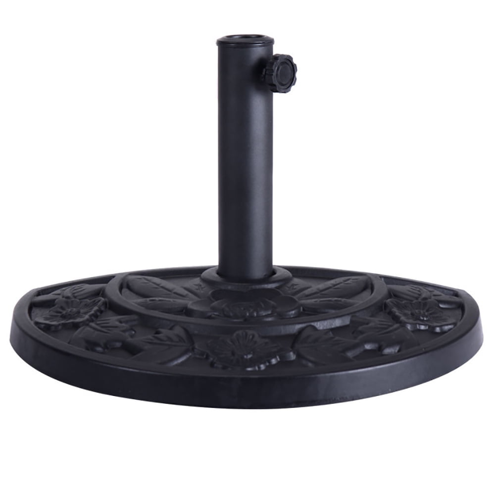 Kadyn Patio Umbrella Base, Heavy Duty Stand Umbrella Base Stand,20 inch Outdoor Patio Half Round Umbrella Base Kadyn Patio Umbrella Base, Heavy Duty Stand Umbrella Base Stand,20 inch Outdoor Patio Half Round Umbrella Base