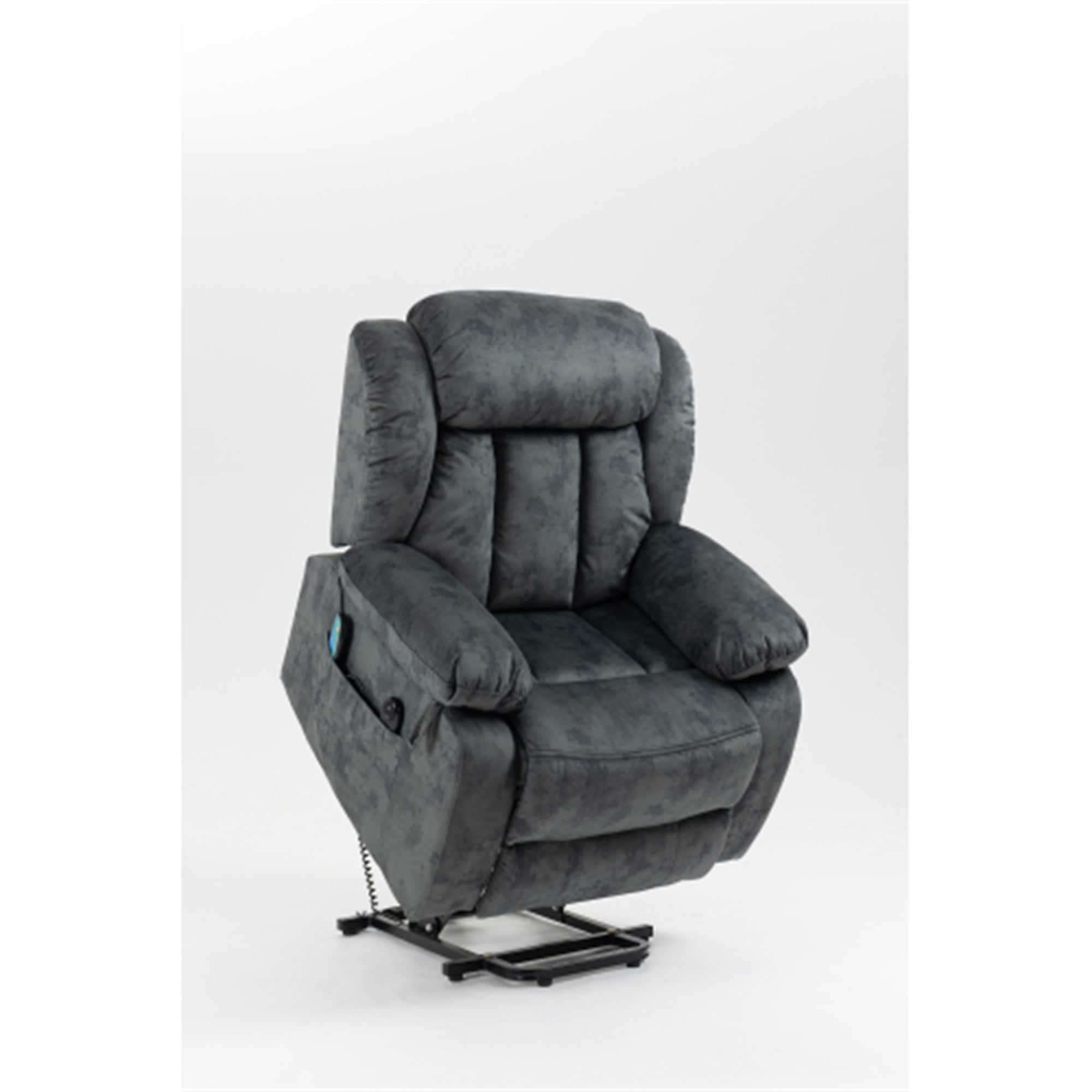 Kadyn Push-Back Recliner, Single Sofa Home Theater Chairs Power Electric Reclining for Elderly with Backrest for Living Room, Gray Kadyn Push-Back Recliner, Single Sofa Home Theater Chairs Power Electric Reclining for Elderly with Backrest for Living Room, Gray