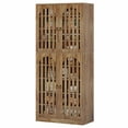 thumbnail image 1 of Kadyn Rustic Wooden Double - Door Storage Cabinet, Kitchen or Dining Room Pantry, 1 of 6