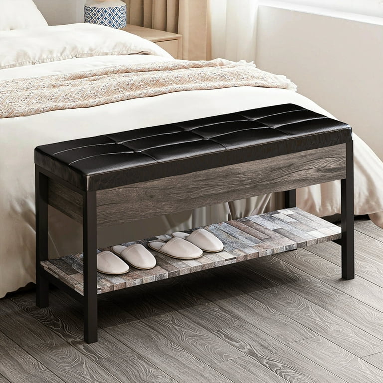 End of 2024 bed shoe storage