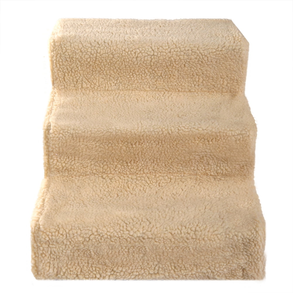 Kadyn3 Steps Pet Stairs for Dogs and Cats - cream Kadyn3 Steps Pet Stairs for Dogs and Cats - cream