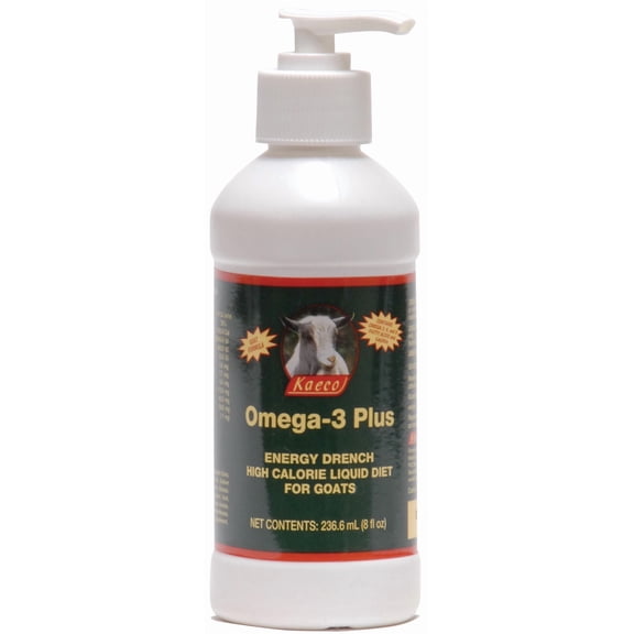 Kaeco Omega-3 Plus High Calorie Liquid Energy Drench for Goats, 8 oz