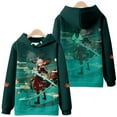 thumbnail image 1 of Kaedehara Kazuha Anime Hoodie Unisex Autumn Winter Oversized Genshin Impact Sweatshirt for Men Women Streetwear Hip Hop Pullover Hoodies, 1 of 2